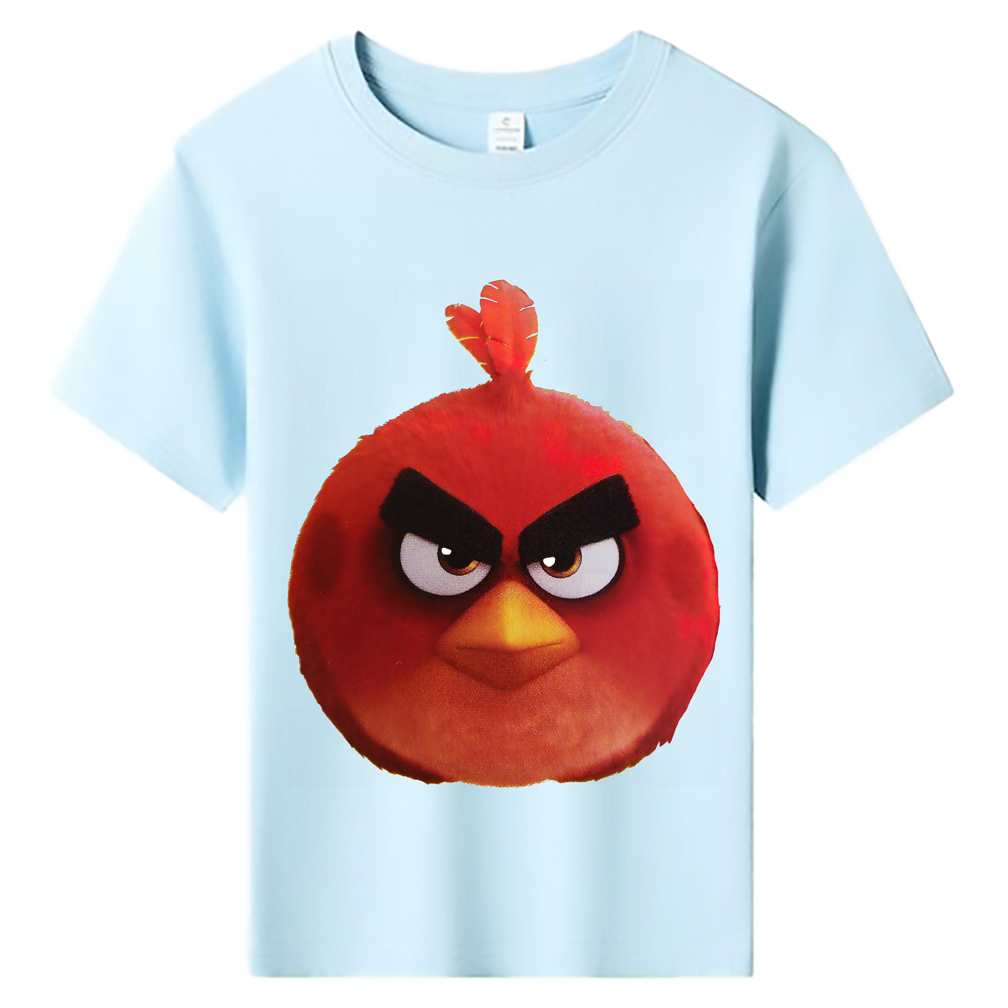 （画像用） Angry Birds アングリーバード 綿100％キッズTシャツ（フロントプリント）